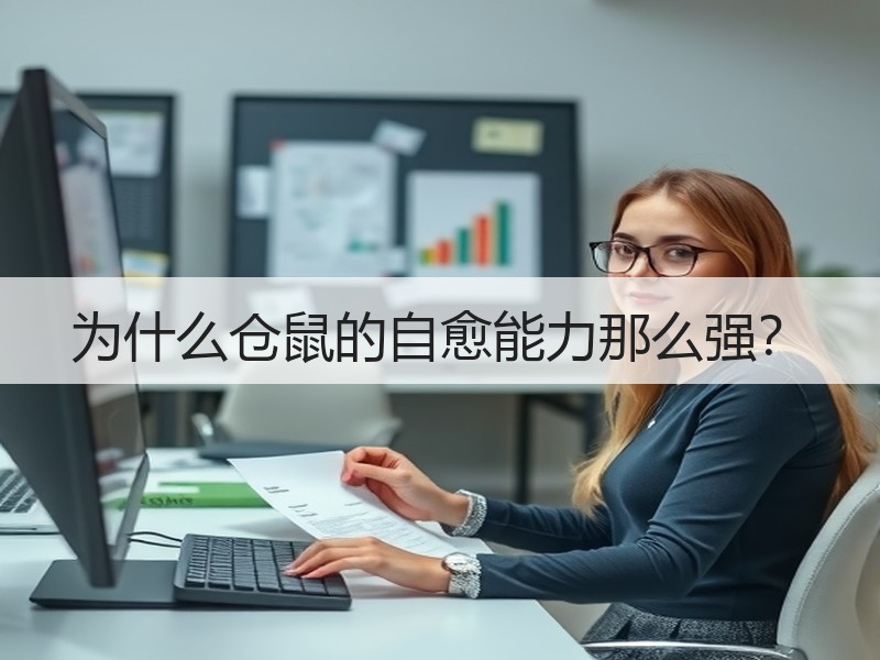 为什么仓鼠的自愈能力那么强？