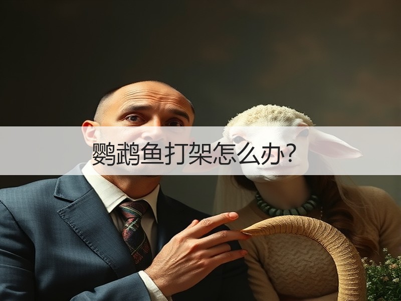 鹦鹉鱼打架怎么办？