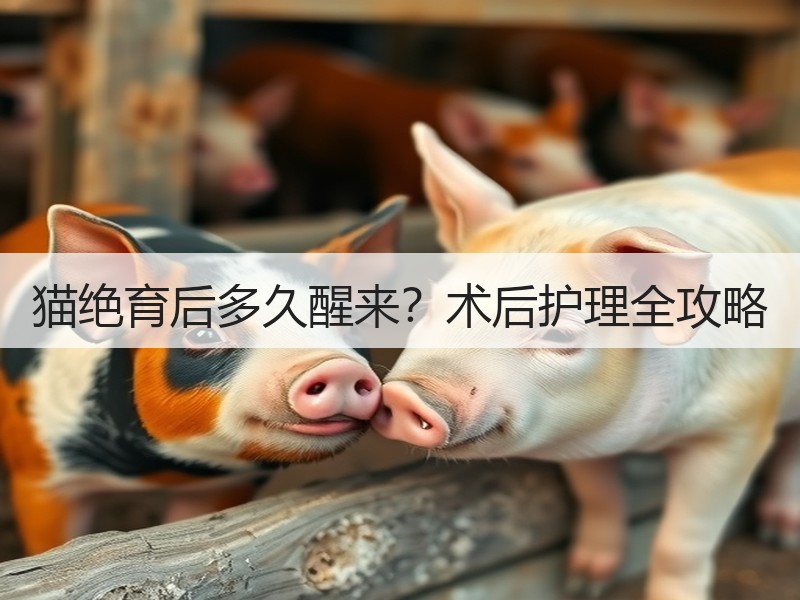 猫绝育后多久醒来？术后护理全攻略