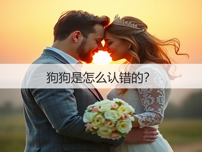 狗狗是怎么认错的？