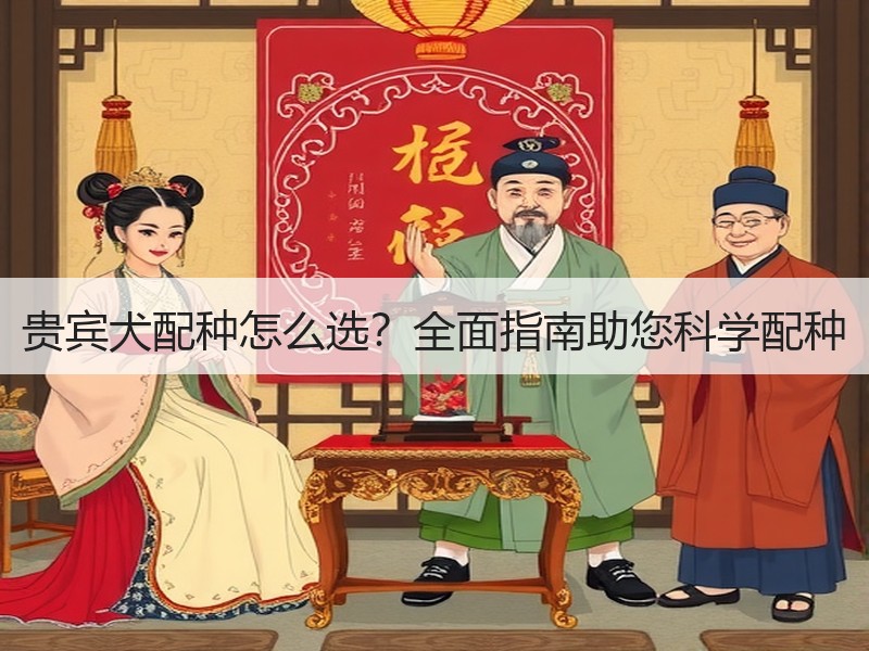贵宾犬配种怎么选？全面指南助您科学配种