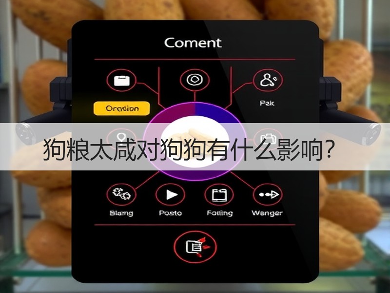 狗粮太咸对狗狗有什么影响？