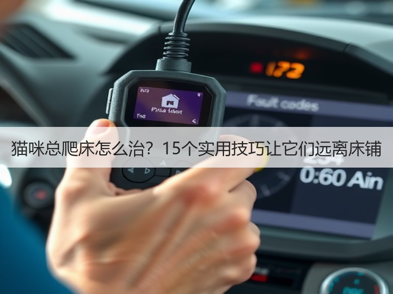 猫咪总爬床怎么治？15个实用技巧让它们远离床铺