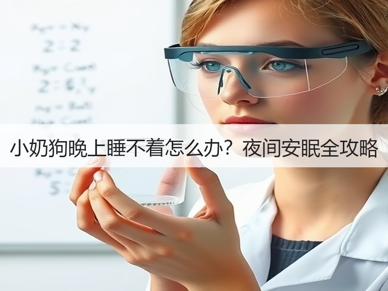 小奶狗晚上睡不着怎么办？夜间安眠全攻略