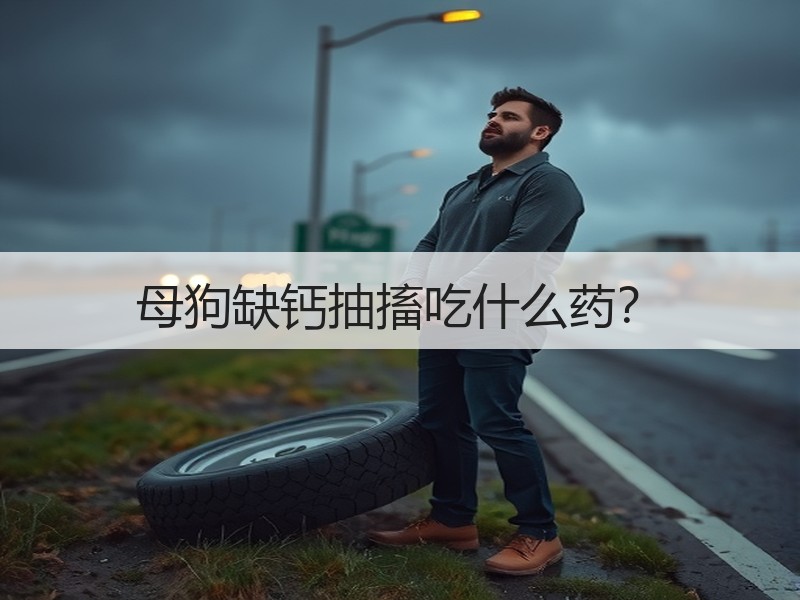 母狗缺钙抽搐吃什么药？