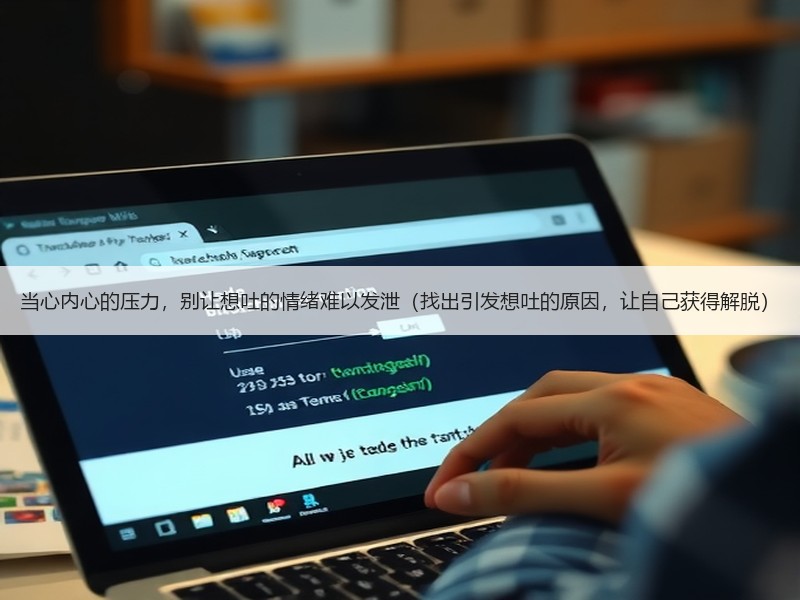 当心内心的压力，别让想吐的情绪难以发泄（找出引发想吐的原因，让自己获得解脱）