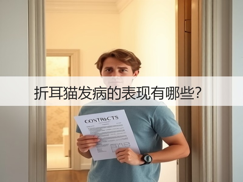 折耳猫发病的表现有哪些？