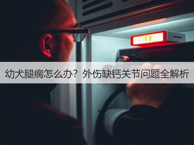 幼犬腿瘸怎么办？外伤缺钙关节问题全解析