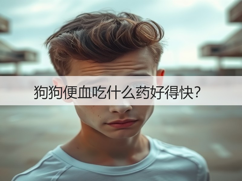 狗狗便血吃什么药好得快？