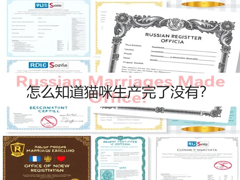 怎么知道猫咪生产完了没有？