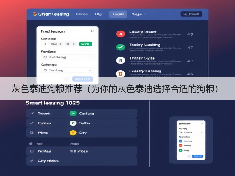 灰色泰迪狗粮推荐（为你的灰色泰迪选择合适的狗粮）