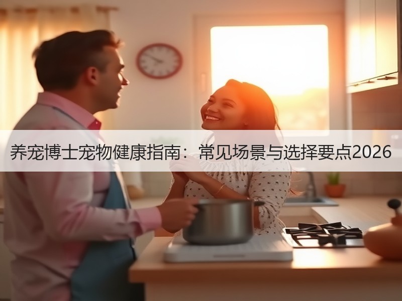 养宠博士宠物健康指南：常见场景与选择要点2026