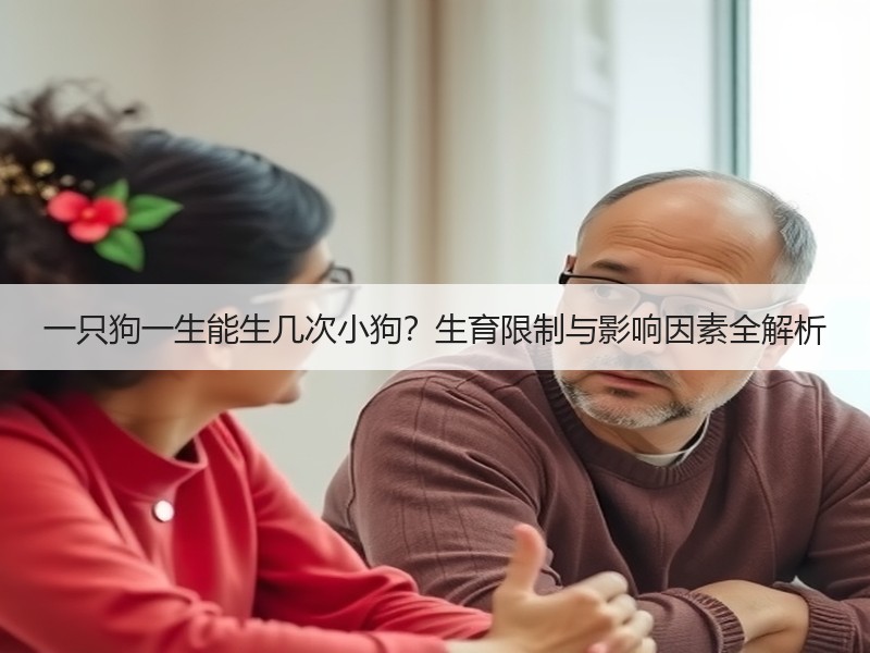 一只狗一生能生几次小狗？生育限制与影响因素全解析