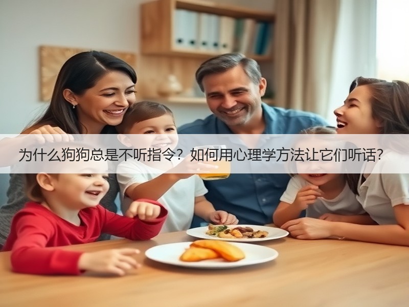 为什么狗狗总是不听指令？如何用心理学方法让它们听话？