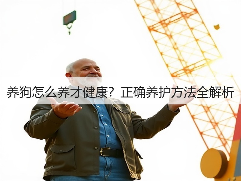 养狗怎么养才健康？正确养护方法全解析