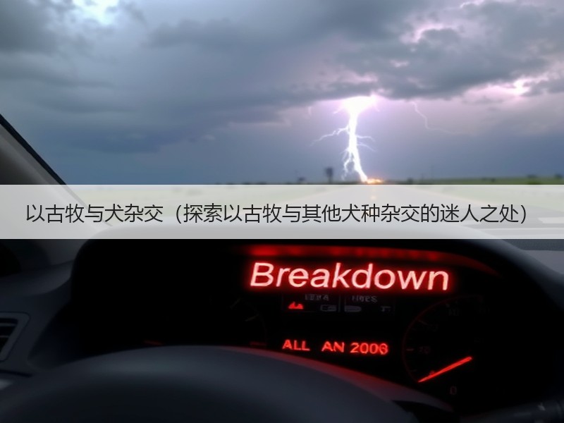 以古牧与犬杂交（探索以古牧与其他犬种杂交的迷人之处）
