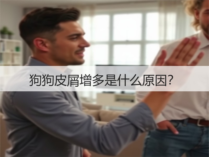 狗狗皮屑增多是什么原因？