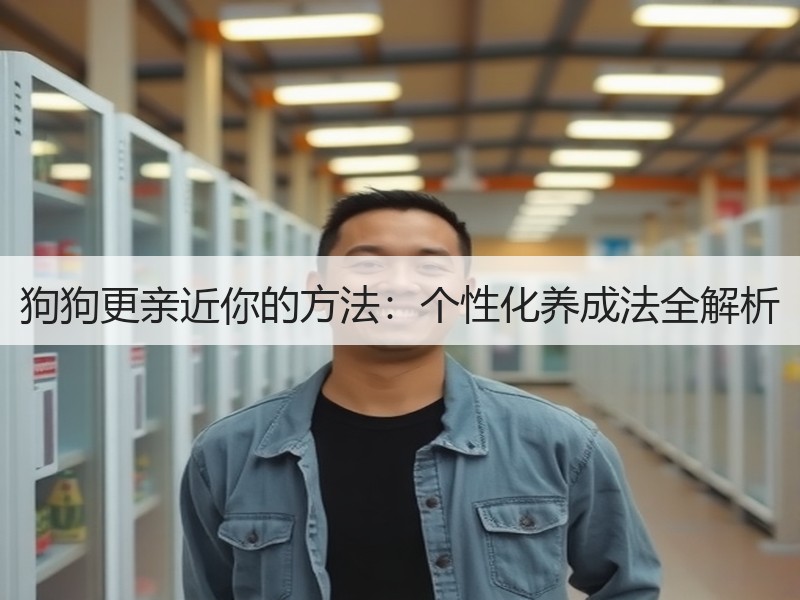 狗狗更亲近你的方法：个性化养成法全解析