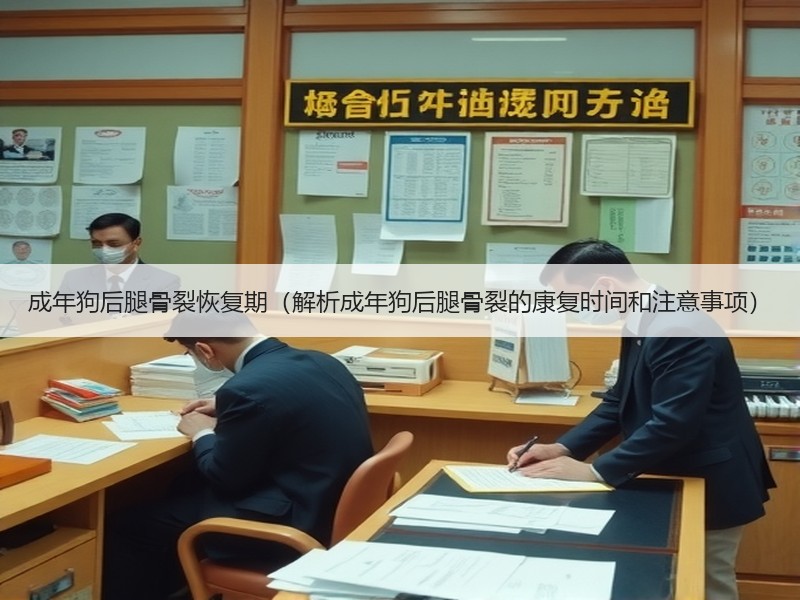 成年狗后腿骨裂恢复期（解析成年狗后腿骨裂的康复时间和注意事项）