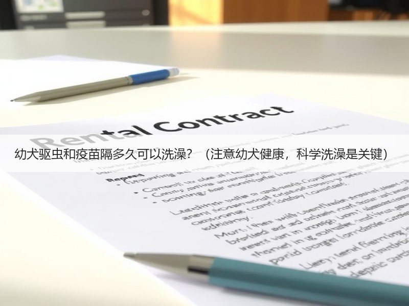 幼犬驱虫和疫苗隔多久可以洗澡？（注意幼犬健康，科学洗澡是关键）