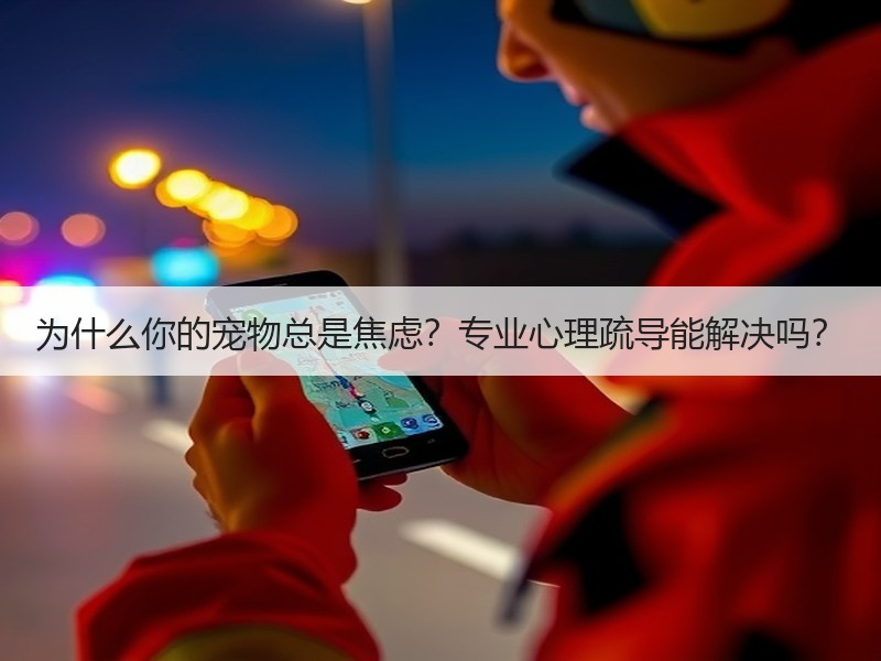 为什么你的宠物总是焦虑？专业心理疏导能解决吗？
