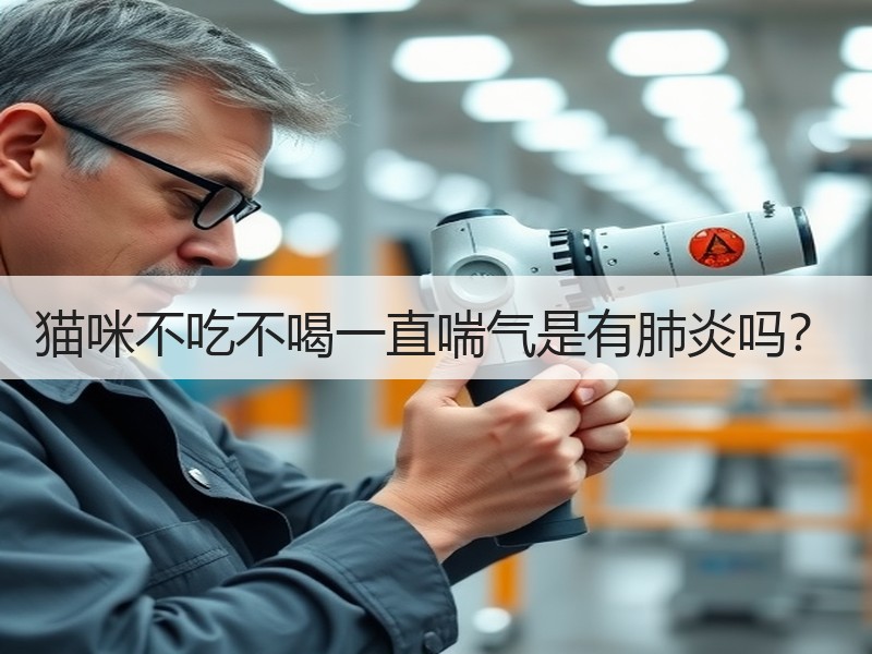 猫咪不吃不喝一直喘气是有肺炎吗？