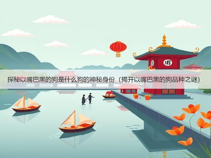 探秘以嘴巴黑的狗是什么狗的神秘身份（揭开以嘴巴黑的狗品种之谜）