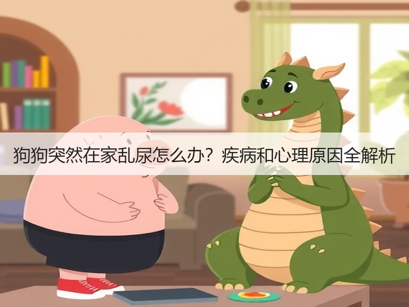 狗狗突然在家乱尿怎么办？疾病和心理原因全解析
