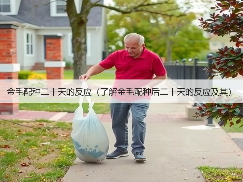 金毛配种二十天的反应（了解金毛配种后二十天的反应及其）