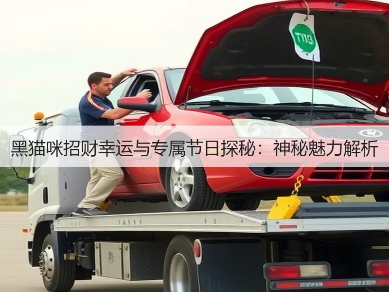 黑猫咪招财幸运与专属节日探秘：神秘魅力解析