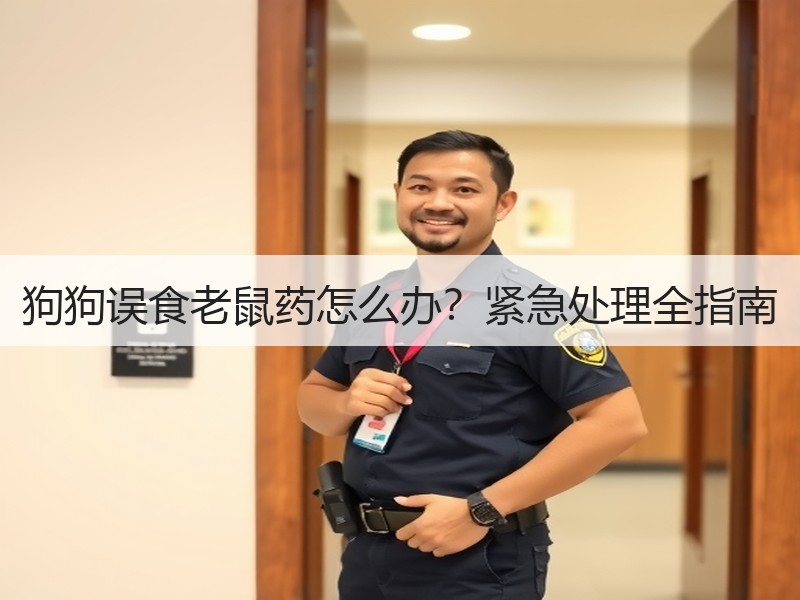 狗狗误食老鼠药怎么办？紧急处理全指南
