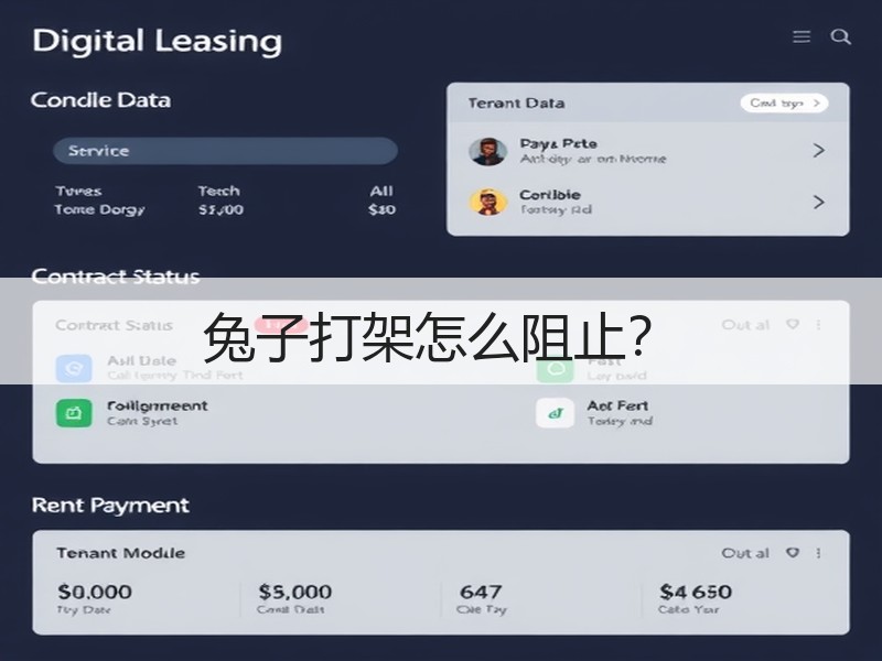 兔子打架怎么阻止？