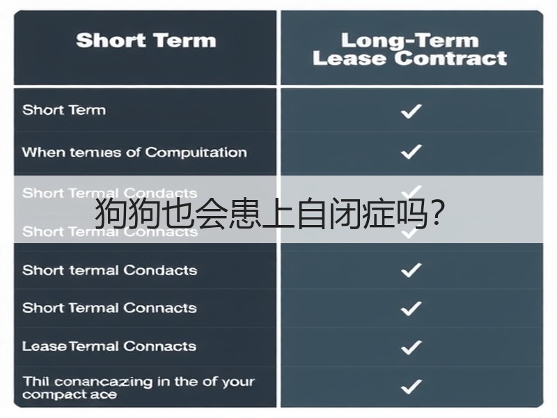 狗狗也会患上自闭症吗？