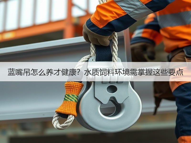 蓝嘴吊怎么养才健康？水质饲料环境需掌握这些要点