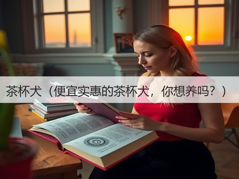 茶杯犬（便宜实惠的茶杯犬，你想养吗？）