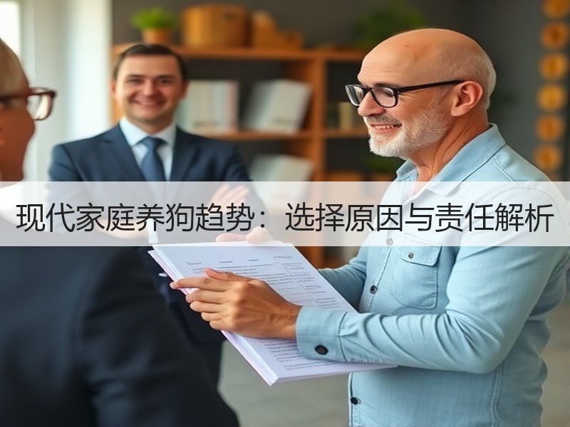 现代家庭养狗趋势：选择原因与责任解析