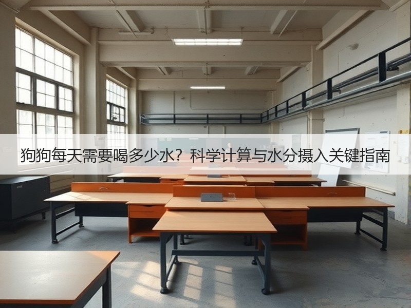 狗狗每天需要喝多少水？科学计算与水分摄入关键指南