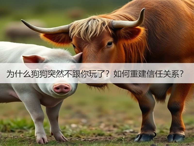 为什么狗狗突然不跟你玩了？如何重建信任关系？