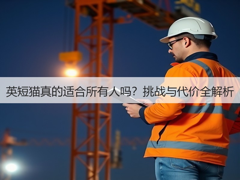 英短猫真的适合所有人吗？挑战与代价全解析