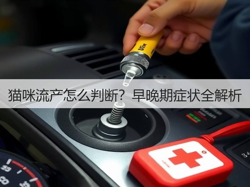 猫咪流产怎么判断？早晚期症状全解析