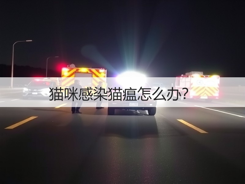 猫咪感染猫瘟怎么办？
