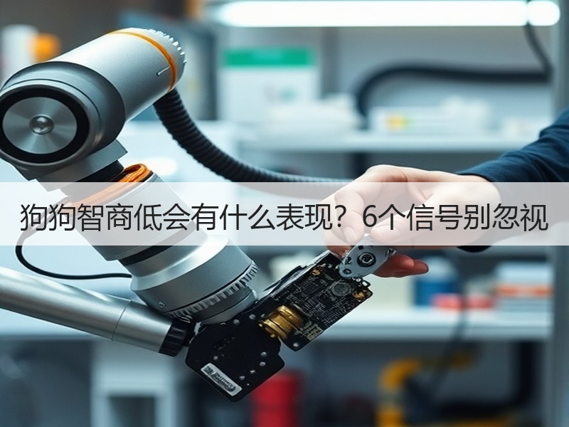狗狗智商低会有什么表现？6个信号别忽视