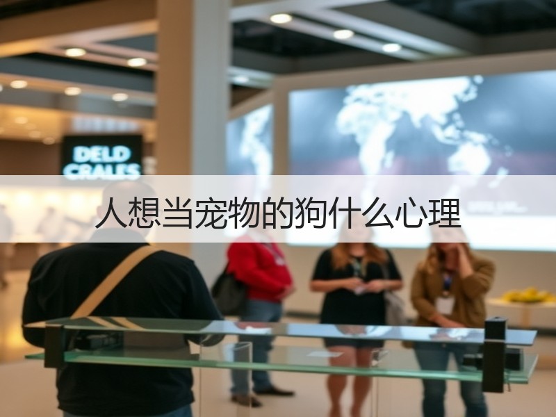 人想当宠物的狗什么心理