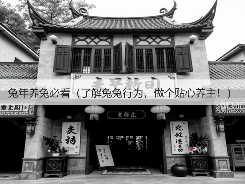 兔年养兔必看（了解兔兔行为，做个贴心养主！）