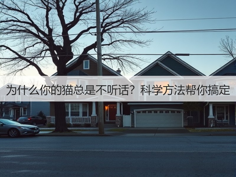 为什么你的猫总是不听话？科学方法帮你搞定