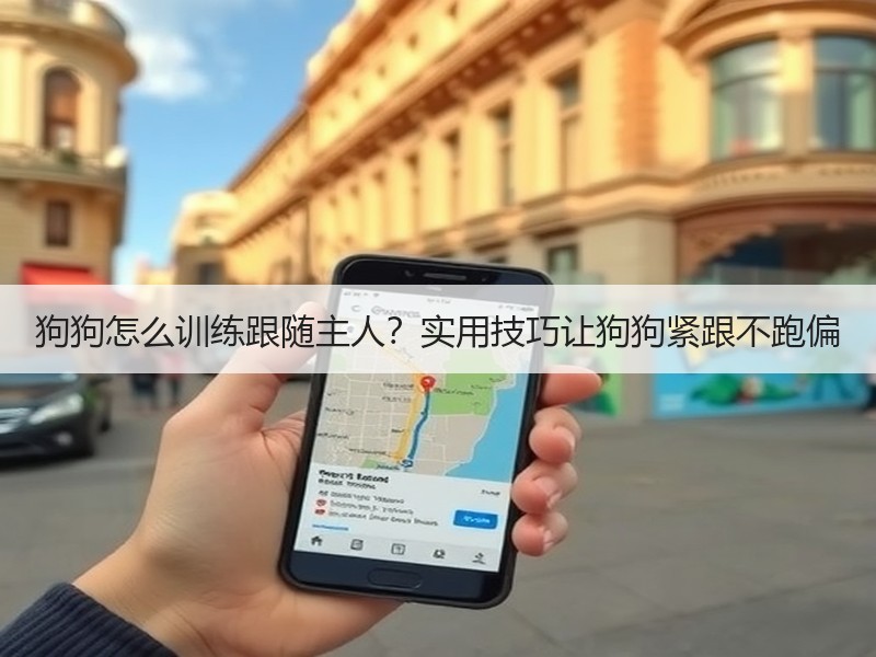 狗狗怎么训练跟随主人？实用技巧让狗狗紧跟不跑偏