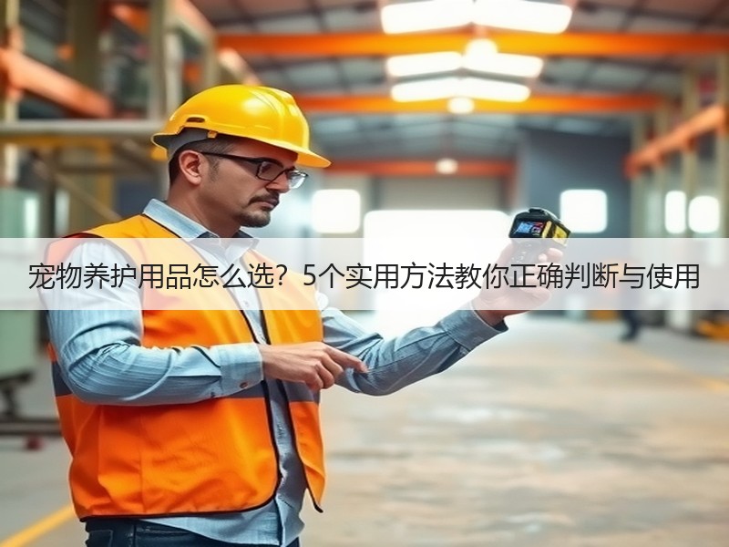 宠物养护用品怎么选？5个实用方法教你正确判断与使用