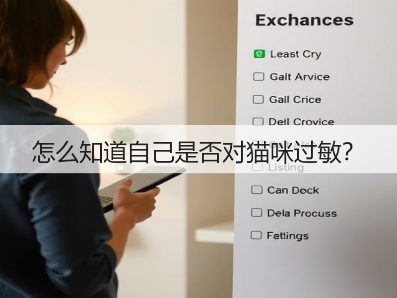 怎么知道自己是否对猫咪过敏？