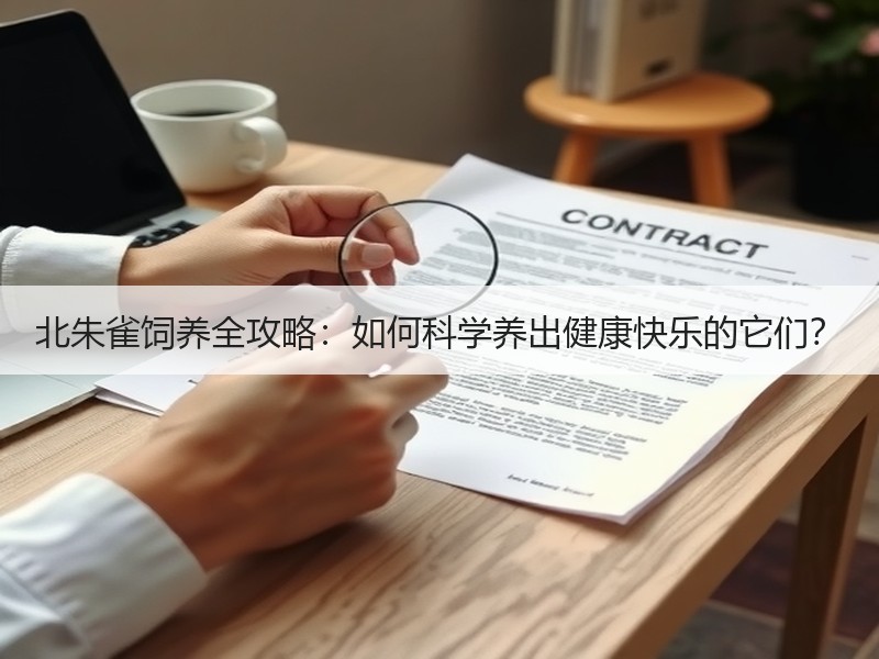北朱雀饲养全攻略：如何科学养出健康快乐的它们？