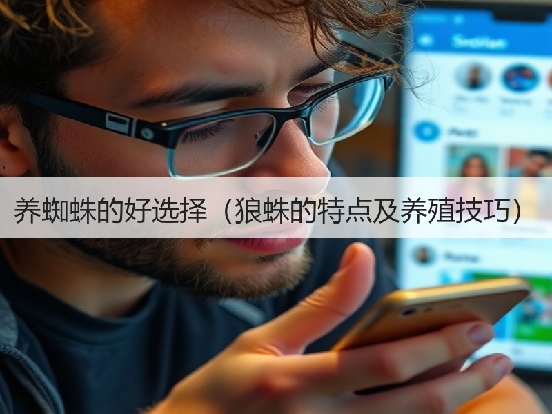 养蜘蛛的好选择（狼蛛的特点及养殖技巧）